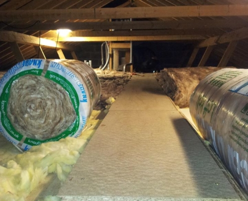 Fitzsimons Insulations Attic work