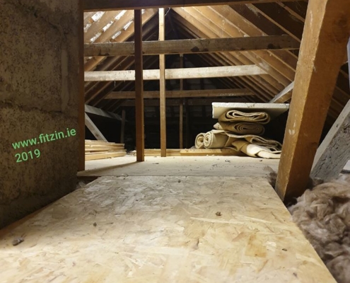 Fitzsimons Insulations Attic work